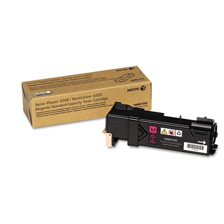 Xerox Toner Cartridge, 1,000 Page, Magenta 106R01592